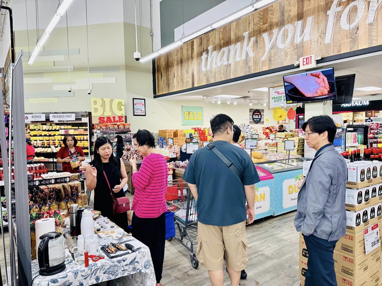 K COFFEE SAMPLING TẠI HỆ THỐNG SIÊU THỊ MỸ